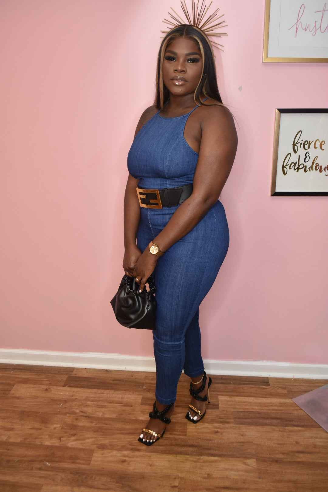 Tiffany Denim Jumpsuit