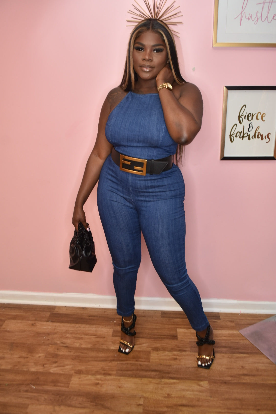 Tiffany Denim Jumpsuit