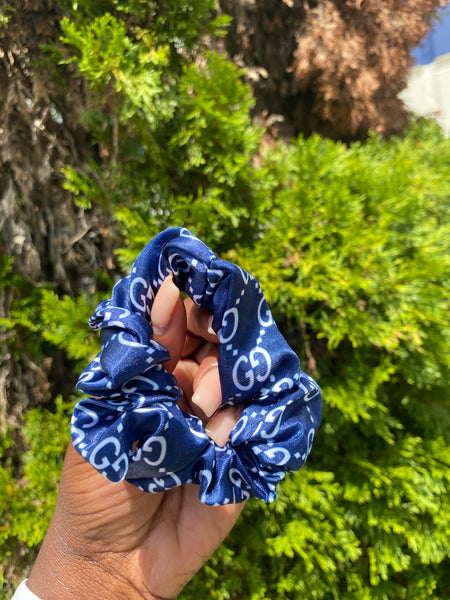 Gucci Mami Scrunchie *navy*