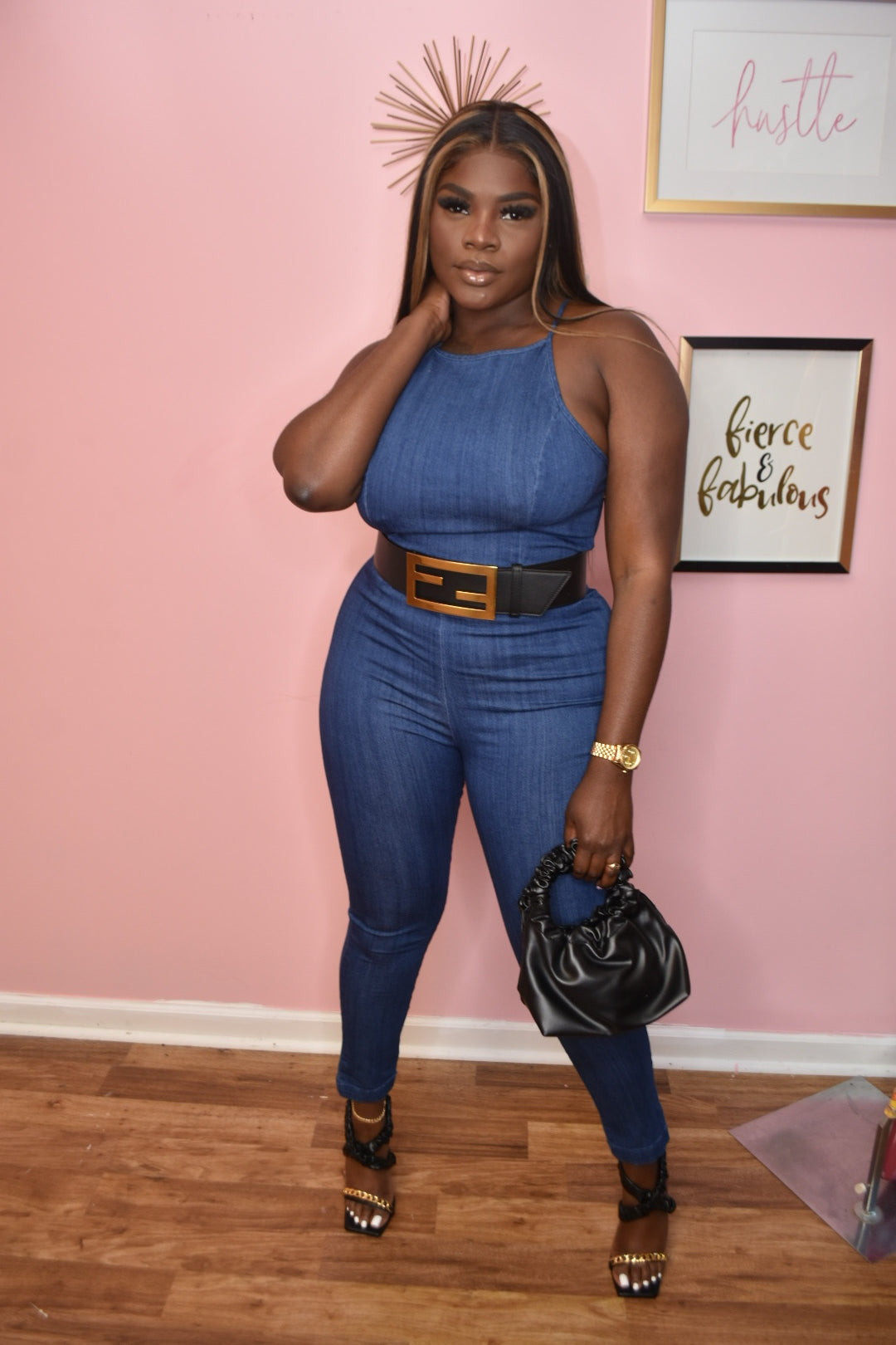 Tiffany Denim Jumpsuit