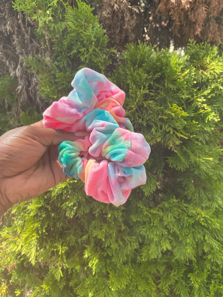 Tie Dye Scrunchies *multi-color*