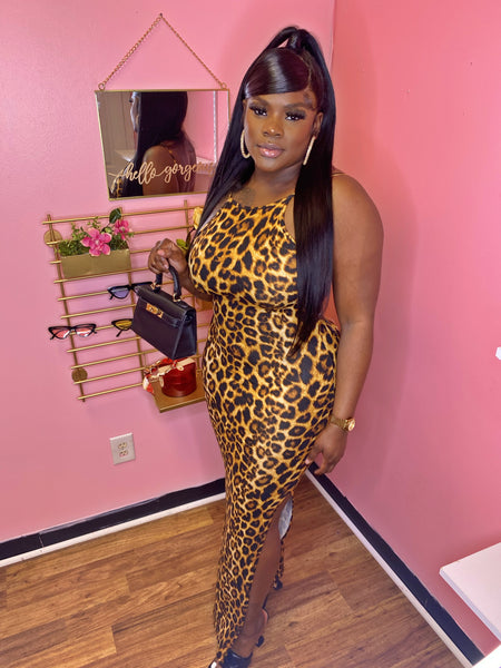 Leopard Mami Dress