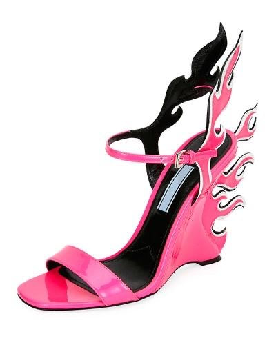 FLAMES ON HEELS *pink*