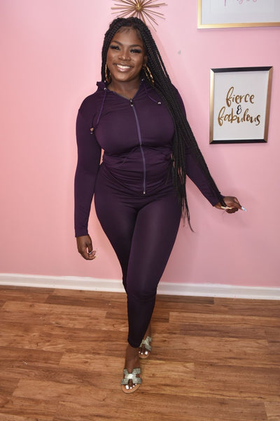 Babe Track Suit *purple*